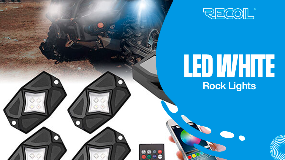 Ensure a Stylish and Safe Ride With Led White Rock Lights