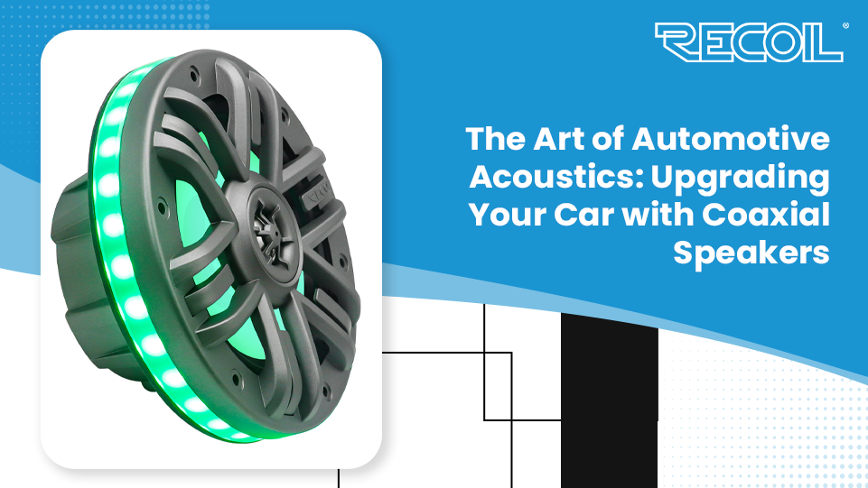 Coaxial speaker system for car