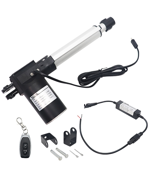 DC 12V 14" inch Linear Actuator W/ Wireless Remote Controller for Electric Power 