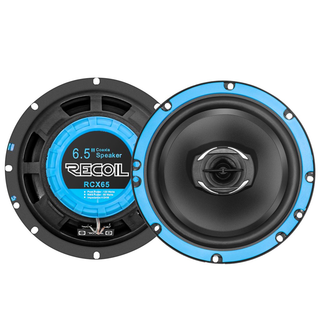 Coppia Altoparlanti Coassiali RECOIL RCX65 Echo 6.5" - 2 Vie, 200W Picco, Per Auto