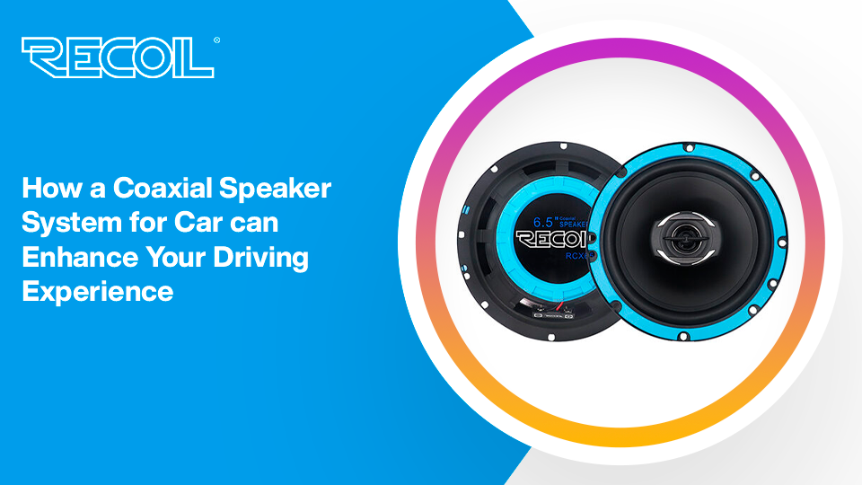 coaxial speaker system for car
