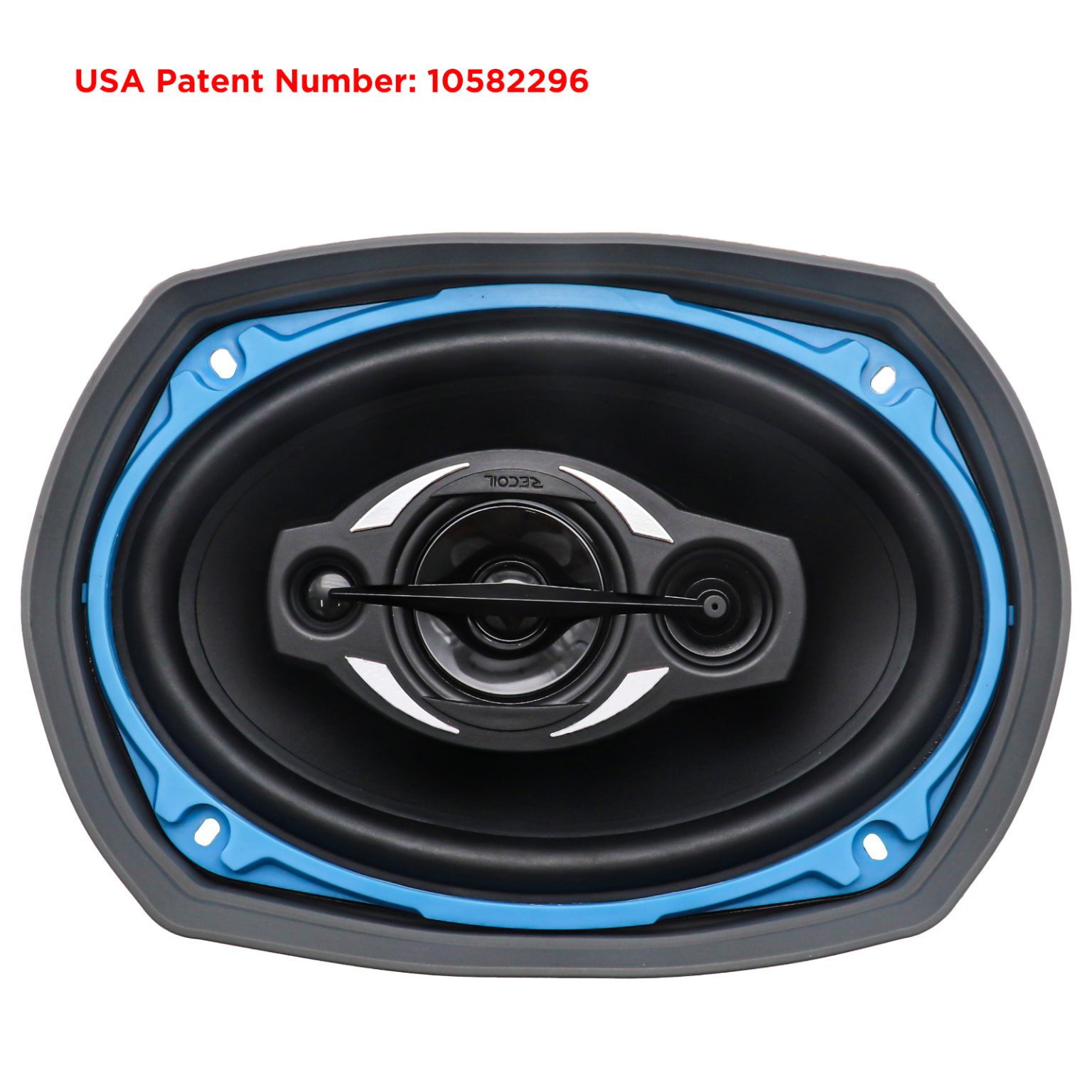 SPB69DM Foldable Silicone 6X9” Car Speaker Baffle Kits with Egg Crate